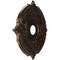 Ekena Millwork Attica PVC Ceiling Medallion (Canopies up to 6 3/4"), 19"OD x 3 1/2"ID x 1"P, Metallic Antique Brass CMP19ATCAB - alternate 4